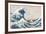 The Great Wave Off Kanagawa-null-Framed Art Print