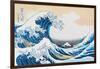 The Great Wave Off Kanagawa-Katsushika Hokusai-Framed Art Print