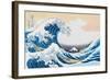 The Great Wave Off Kanagawa-Katsushika Hokusai-Framed Art Print