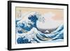 The Great Wave Off Kanagawa-Katsushika Hokusai-Framed Art Print