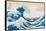 The Great Wave Off Kanagawa-Katsushika Hokusai-Framed Stretched Canvas