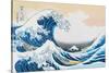 The Great Wave Off Kanagawa-Katsushika Hokusai-Stretched Canvas