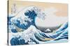 The Great Wave Off Kanagawa-Katsushika Hokusai-Stretched Canvas