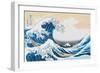 The Great Wave Off Kanagawa-Katsushika Hokusai-Framed Art Print