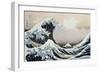 'The Great Wave off the Coast of Kanagawa', c1829-c1831-Hokusai-Framed Giclee Print