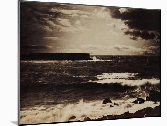 The Great Wave, Sete, 1856-9-Gustave Le Gray-Mounted Giclee Print