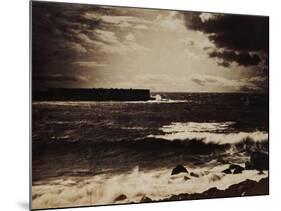 The Great Wave, Sete, 1856-9-Gustave Le Gray-Mounted Giclee Print