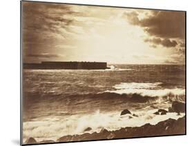 The Great Wave-Gustave Le Gray-Mounted Giclee Print