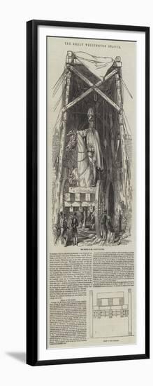 The Great Wellington Statue-null-Framed Giclee Print
