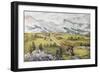 The Great West-Currier & Ives-Framed Giclee Print