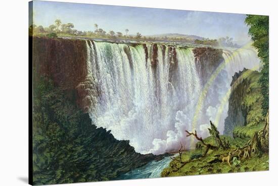 The Great Western Fall, Victoria Falls, 1862-Thomas Baines-Stretched Canvas