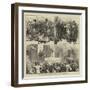 The Great Western Railway Company's Fete at Nuneham Park-William III Bromley-Framed Giclee Print