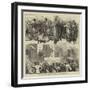 The Great Western Railway Company's Fete at Nuneham Park-William III Bromley-Framed Giclee Print