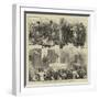 The Great Western Railway Company's Fete at Nuneham Park-William III Bromley-Framed Giclee Print