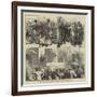 The Great Western Railway Company's Fete at Nuneham Park-William III Bromley-Framed Giclee Print