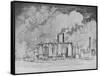 'The Great White Cloud, Leeds.', c1910-Joseph Pennell-Framed Stretched Canvas