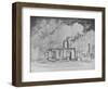 'The Great White Cloud, Leeds.', c1910-Joseph Pennell-Framed Giclee Print