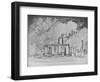 'The Great White Cloud, Leeds.', c1910-Joseph Pennell-Framed Giclee Print