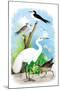 The Great White Egret-Theodore Jasper-Mounted Art Print