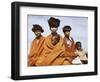 The Great Wife of a Tembu Chief and Son, Transkeian Native Territories, Africa 1950-Margaret Bourke-White-Framed Photographic Print