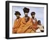 The Great Wife of a Tembu Chief and Son, Transkeian Native Territories, Africa 1950-Margaret Bourke-White-Framed Photographic Print