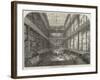 The Great Wool-Floor at the London Docks-null-Framed Giclee Print