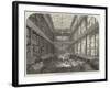 The Great Wool-Floor at the London Docks-null-Framed Giclee Print