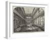 The Great Wool-Floor at the London Docks-null-Framed Giclee Print