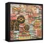 The Great Years II-Sabira Manek-Framed Stretched Canvas