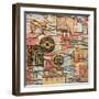 The Great Years II-Sabira Manek-Framed Giclee Print