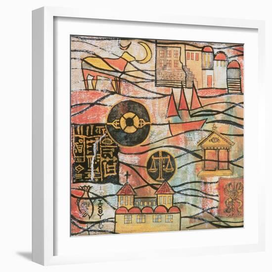 The Great Years II-Sabira Manek-Framed Giclee Print