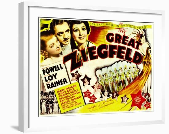 The Great Ziegfeld, 1936-null-Framed Photo