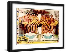 The Great Ziegfeld - Lobby Card Reproduction-null-Framed Photo