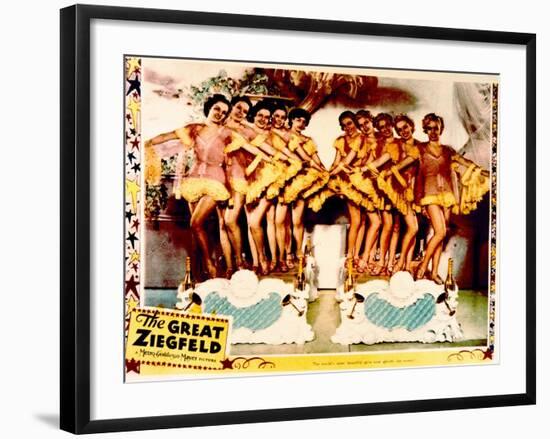 The Great Ziegfeld - Lobby Card Reproduction-null-Framed Photo