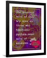 The Greatest Acts of Love-Cathy Cute-Framed Giclee Print