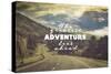 The Greatest Adventure-Vintage Skies-Stretched Canvas