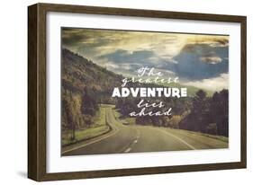 The Greatest Adventure-Vintage Skies-Framed Giclee Print