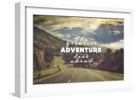 The Greatest Adventure-Vintage Skies-Framed Giclee Print