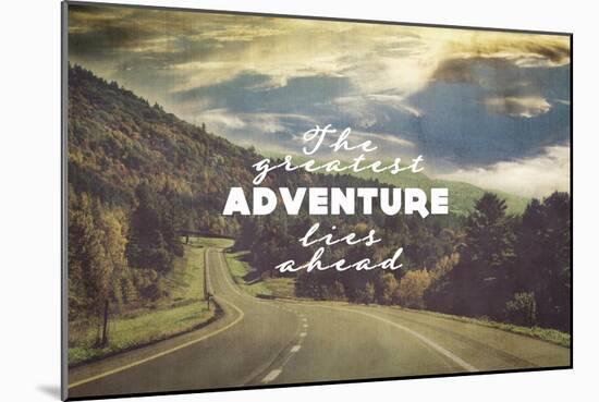 The Greatest Adventure-Vintage Skies-Mounted Giclee Print