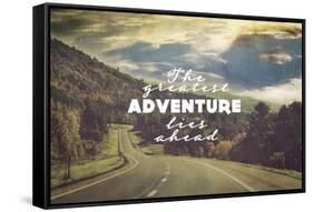 The Greatest Adventure-Vintage Skies-Framed Stretched Canvas