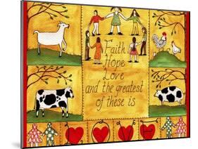 The Greatest of These is Love Lang-Cheryl Bartley-Mounted Giclee Print