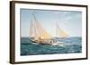 The Greatest Race-Montague Dawson-Framed Art Print