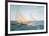 The Greatest Race-Montague Dawson-Framed Art Print