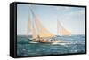 The Greatest Race-Montague Dawson-Framed Stretched Canvas