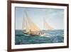 The Greatest Race-Montague Dawson-Framed Premium Giclee Print