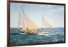 The Greatest Race-Montague Dawson-Framed Art Print