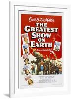 The Greatest Show on Earth, 1952-null-Framed Art Print