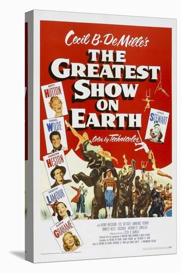 The Greatest Show on Earth, 1952-null-Stretched Canvas