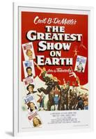 The Greatest Show on Earth, 1952-null-Framed Art Print