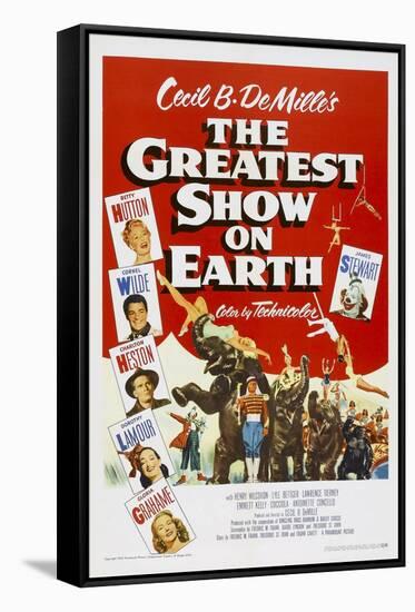 The Greatest Show on Earth, 1952-null-Framed Stretched Canvas